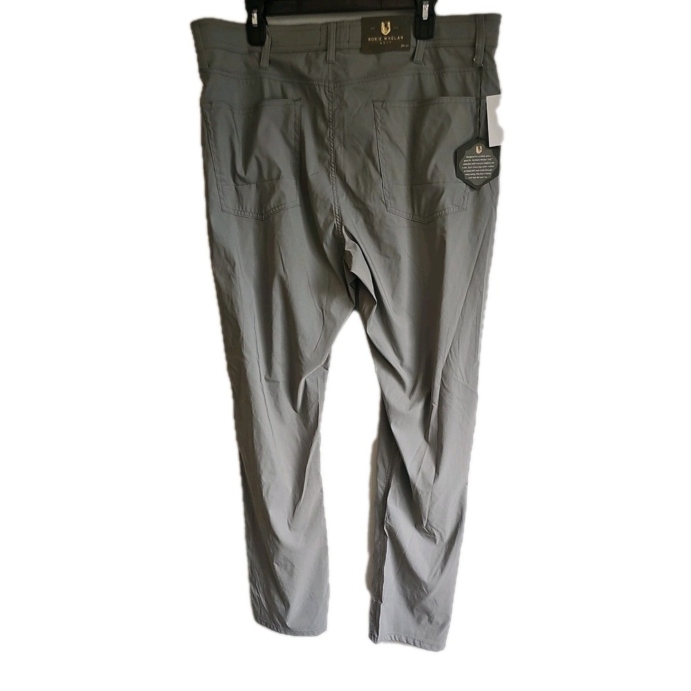 Men's Rorie Whelan Golf Pants Gray Stretch Lightweight Active Size 34 X 32 NWT